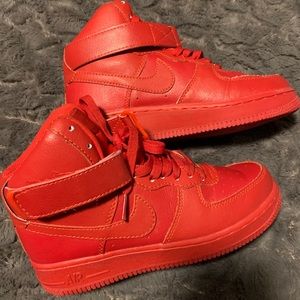 Women Nike Chile red air forces high